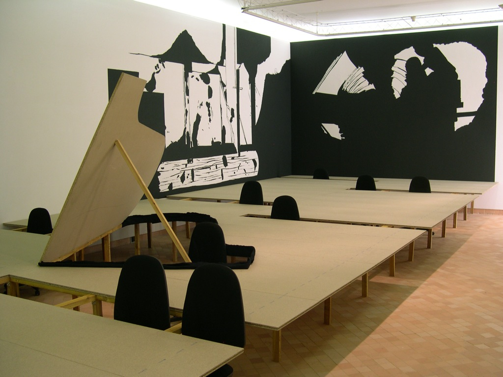 Du vent dans les cordes, Centre d'art contemporain, Cajarc, 2006